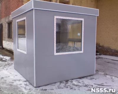 Пост охраны размер 2,0х2,0х2,5м,  П-4 цена эконом, новый, ут